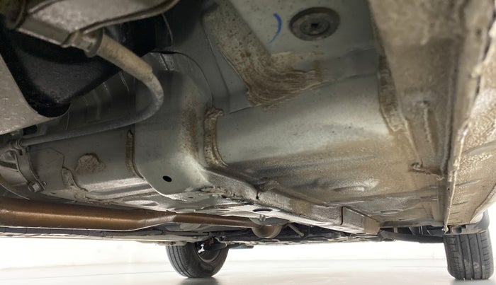 2021 Hyundai AURA S 1.2 CNG, CNG, Manual, 23,375 km, Right Side Underbody