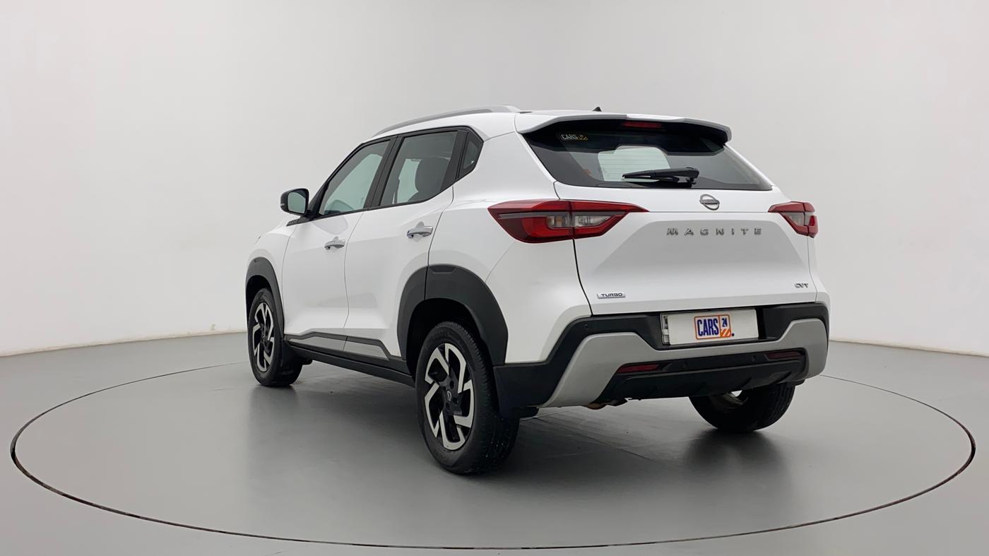 2021 Nissan MAGNITE XV TURBO CVT, Petrol, Automatic, 28,696 km, Left Back Diagonal