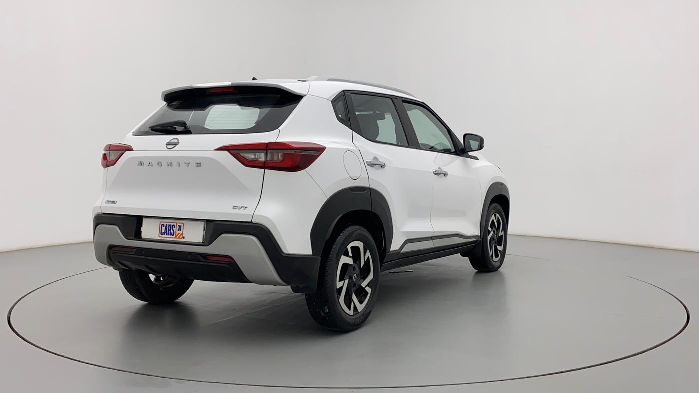 2021 Nissan MAGNITE XV TURBO CVT, Petrol, Automatic, 28,696 km, Right Back Diagonal