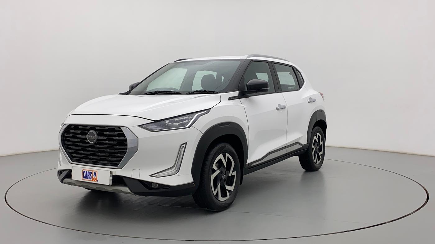 2021 Nissan MAGNITE XV TURBO CVT, Petrol, Automatic, 28,696 km, Left Front Diagonal