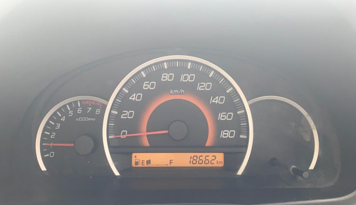 2014 Maruti Wagon R 1.0 VXI, Petrol, Manual, 18,611 km, Odometer Image