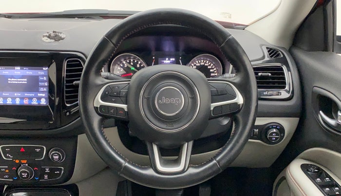 2017 Jeep Compass LIMITED 1.4 PETROL AT, Petrol, Automatic, 95,853 km, Steering Wheel Close Up
