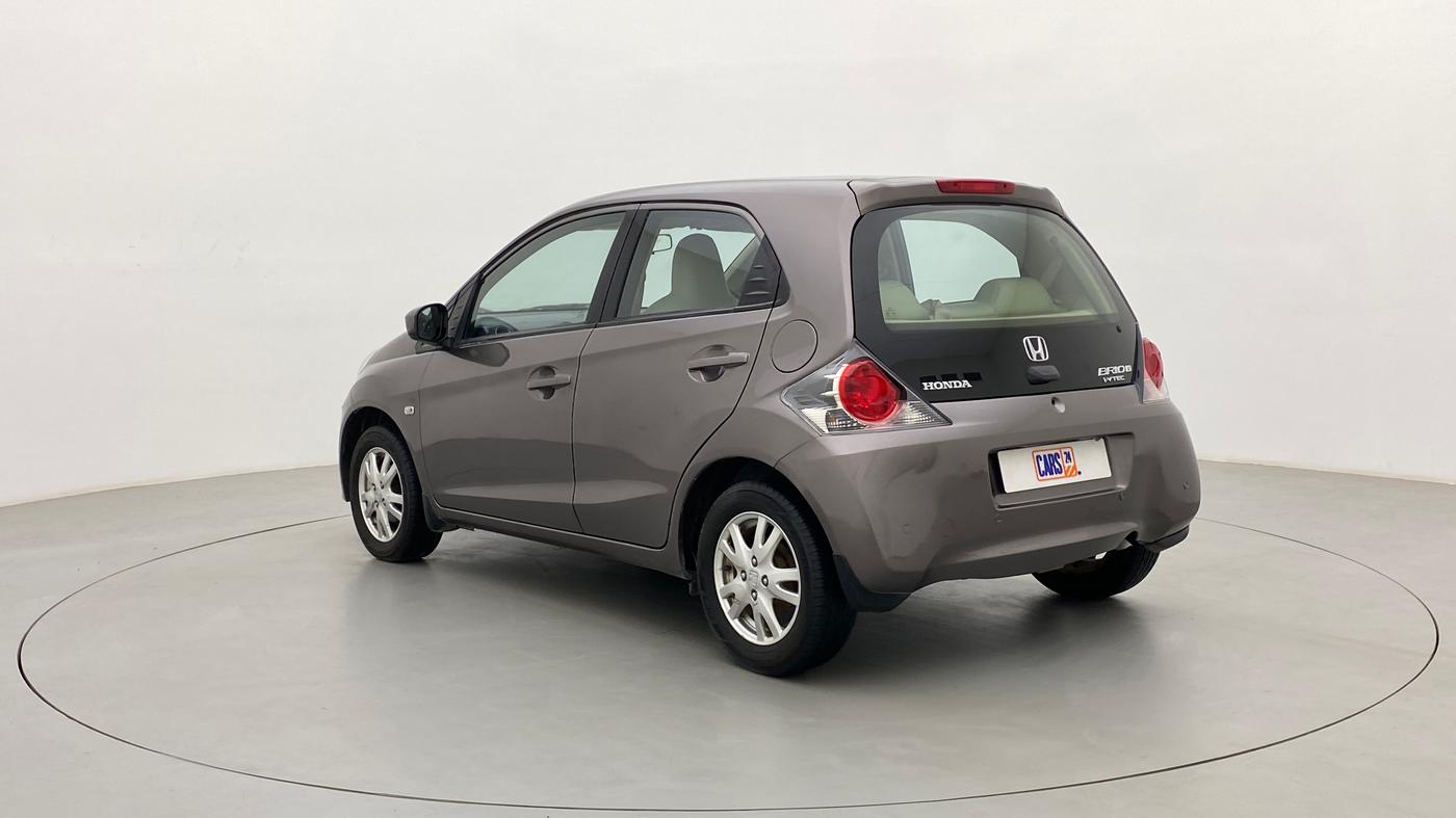 2012 Honda Brio 1.2 V MT I VTEC, Petrol, Manual, 78,928 km, Left Back Diagonal