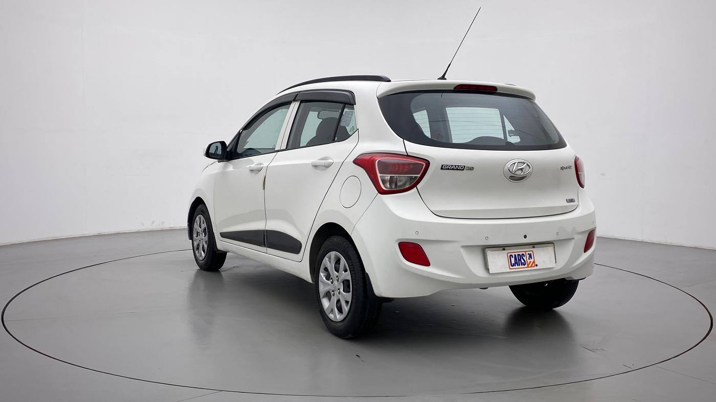 2015 Hyundai Grand i10 SPORTZ 1.2 KAPPA VTVT, Petrol, Manual, 50,242 km, Left Back Diagonal