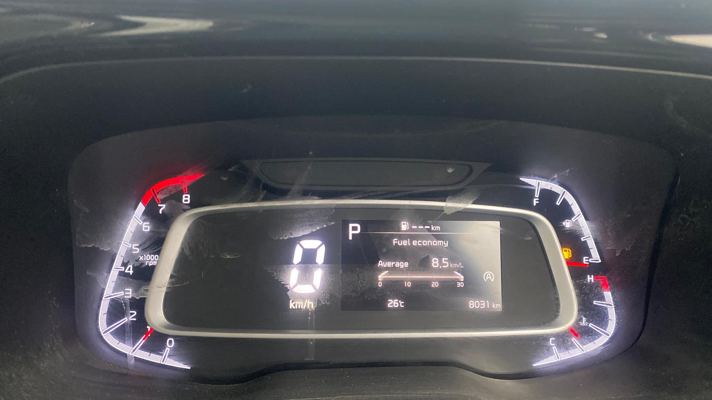 2023 KIA SONET HTX 1.0 DCT, Petrol, Automatic, 8,030 km, Odometer Image