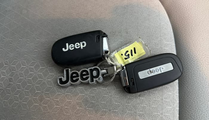 2021 Jeep Compass LONGITUDE (O) 1.4 PETROL DCT, Petrol, Automatic, 1,19,062 km, Key Close Up