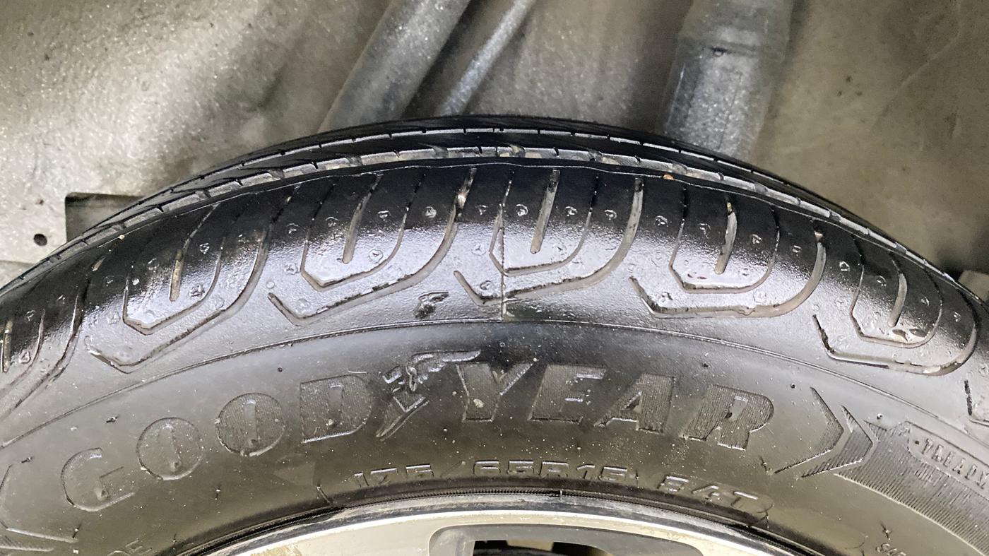 2018 Honda City 1.5L I-VTE V CVT, Petrol, Automatic, 1,31,590 km, Left Rear Tyre Tread