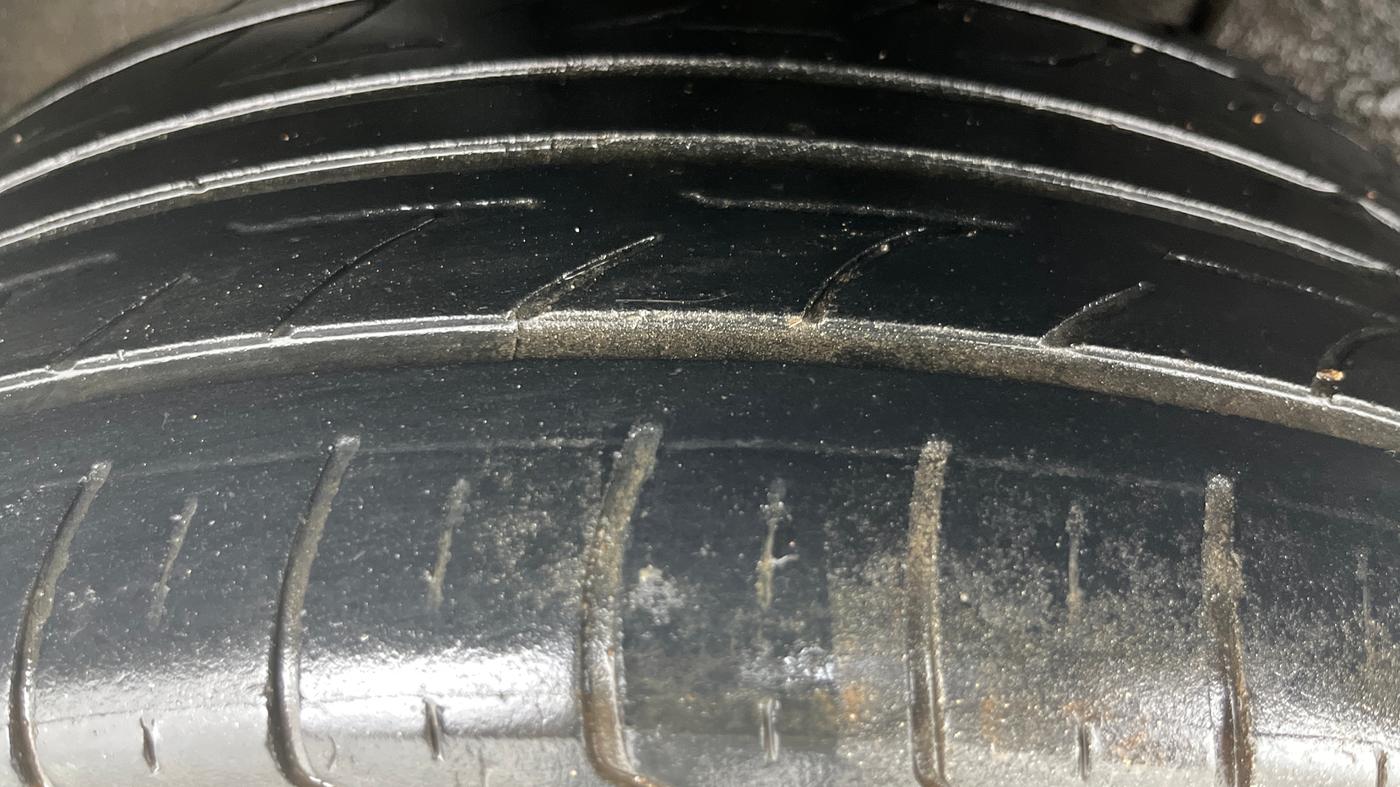2020 Tata ALTROZ XZ PETROL, Petrol, Manual, 1,15,804 km, Right Rear Tyre Tread