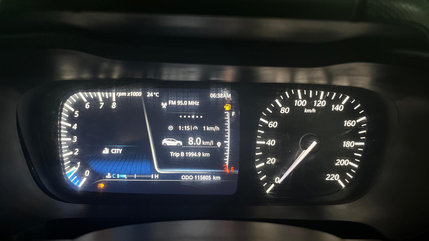 2020 Tata ALTROZ XZ PETROL, Petrol, Manual, 1,15,804 km, Odometer Image