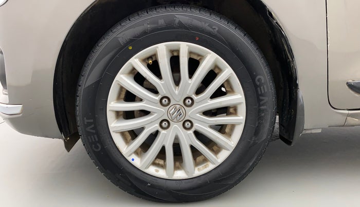 2018 Maruti Dzire ZDI AMT, Diesel, Automatic, 52,951 km, Left Front Wheel