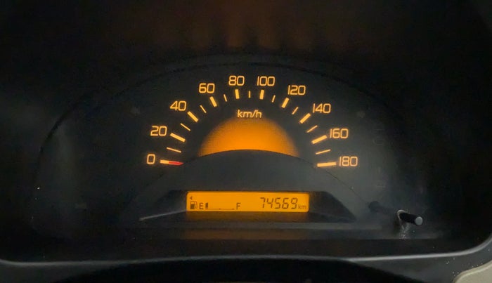 2014 Maruti Wagon R 1.0 LXI CNG, CNG, Manual, 74,569 km, Odometer Image