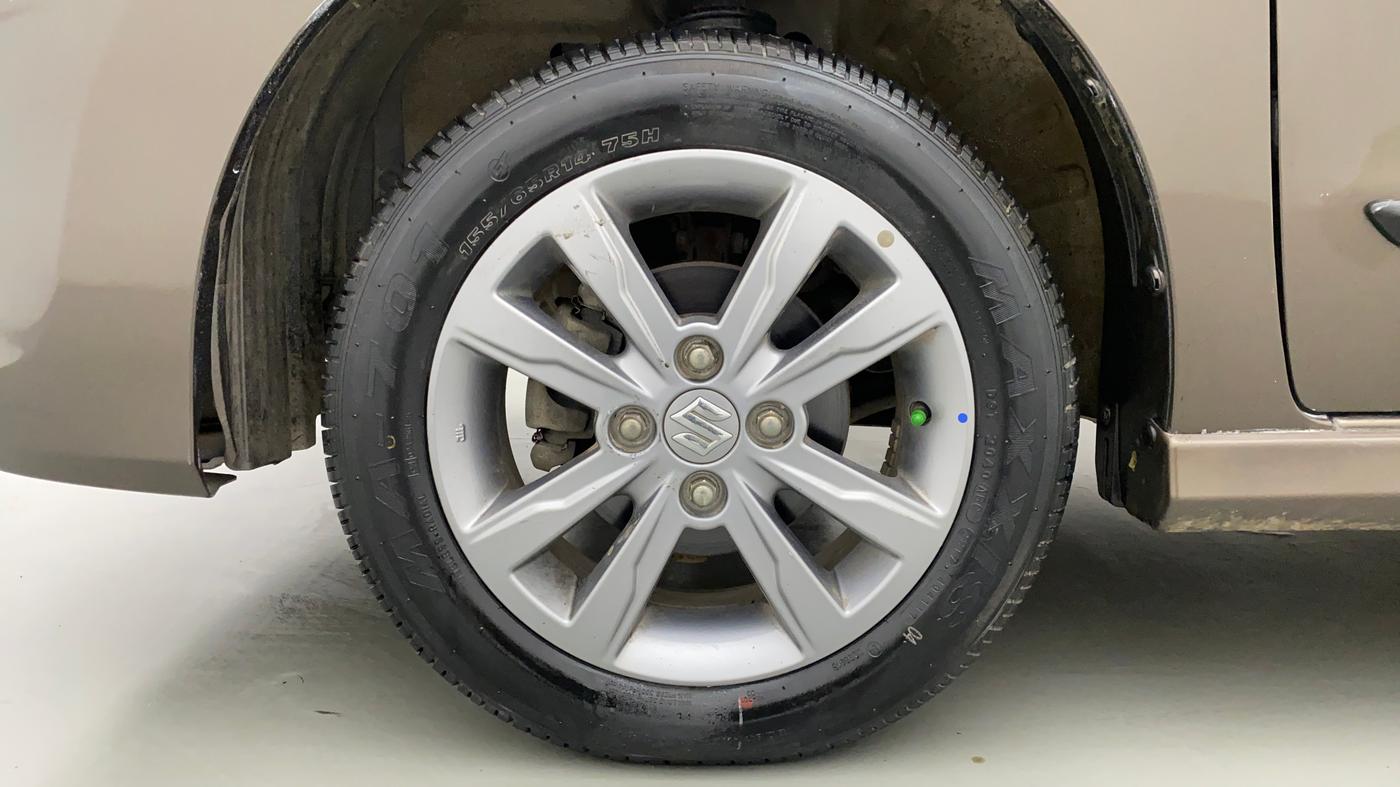 2017 Maruti Wagon R 1.0 VXI+ OPT. AMT, Petrol, Automatic, 11,549 km, Left Front Wheel