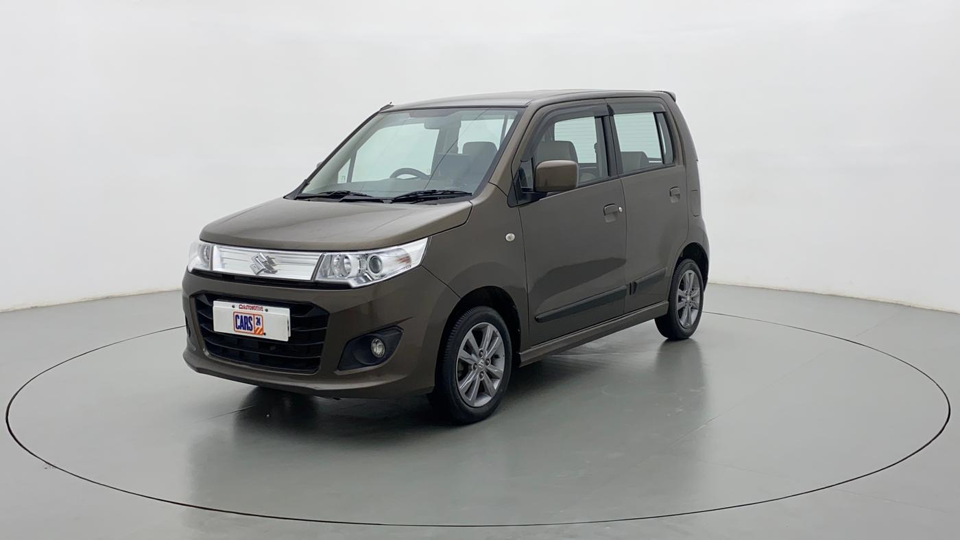 2017 Maruti Wagon R 1.0 VXI+ OPT. AMT, Petrol, Automatic, 11,549 km, Left Front Diagonal