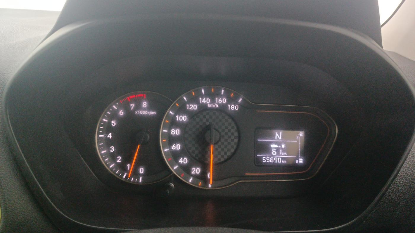 2019 Hyundai NEW SANTRO SPORTZ AMT, Petrol, Automatic, 55,690 km, Odometer Image