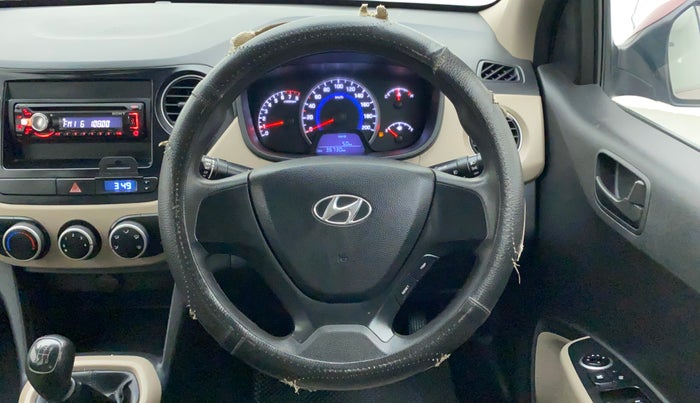 2014 Hyundai Grand i10 MAGNA 1.2 KAPPA VTVT, Petrol, Manual, 36,730 km, Steering Wheel Close Up