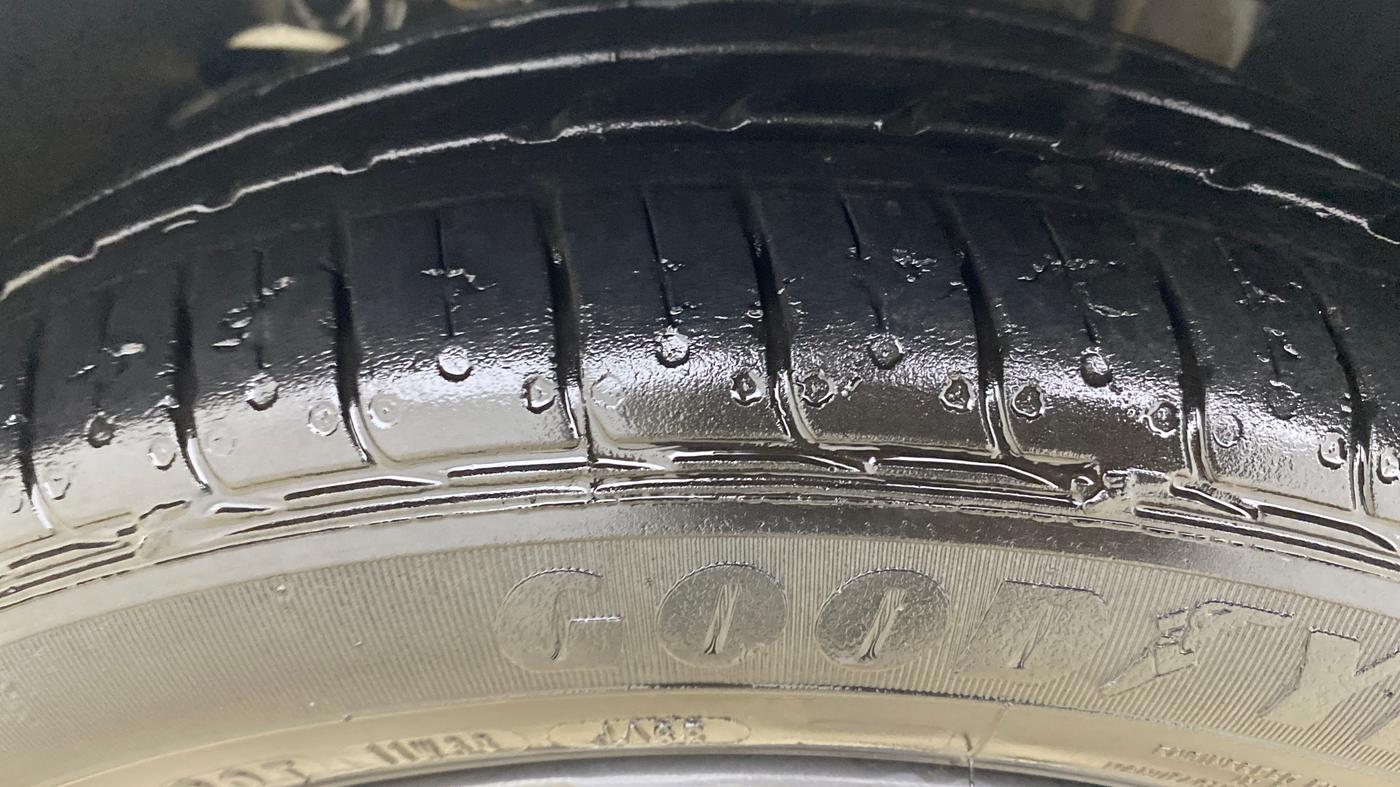 2024 Tata Tiago XZA PLUS PETROL, Petrol, Automatic, 14,540 km, Left Front Tyre Tread