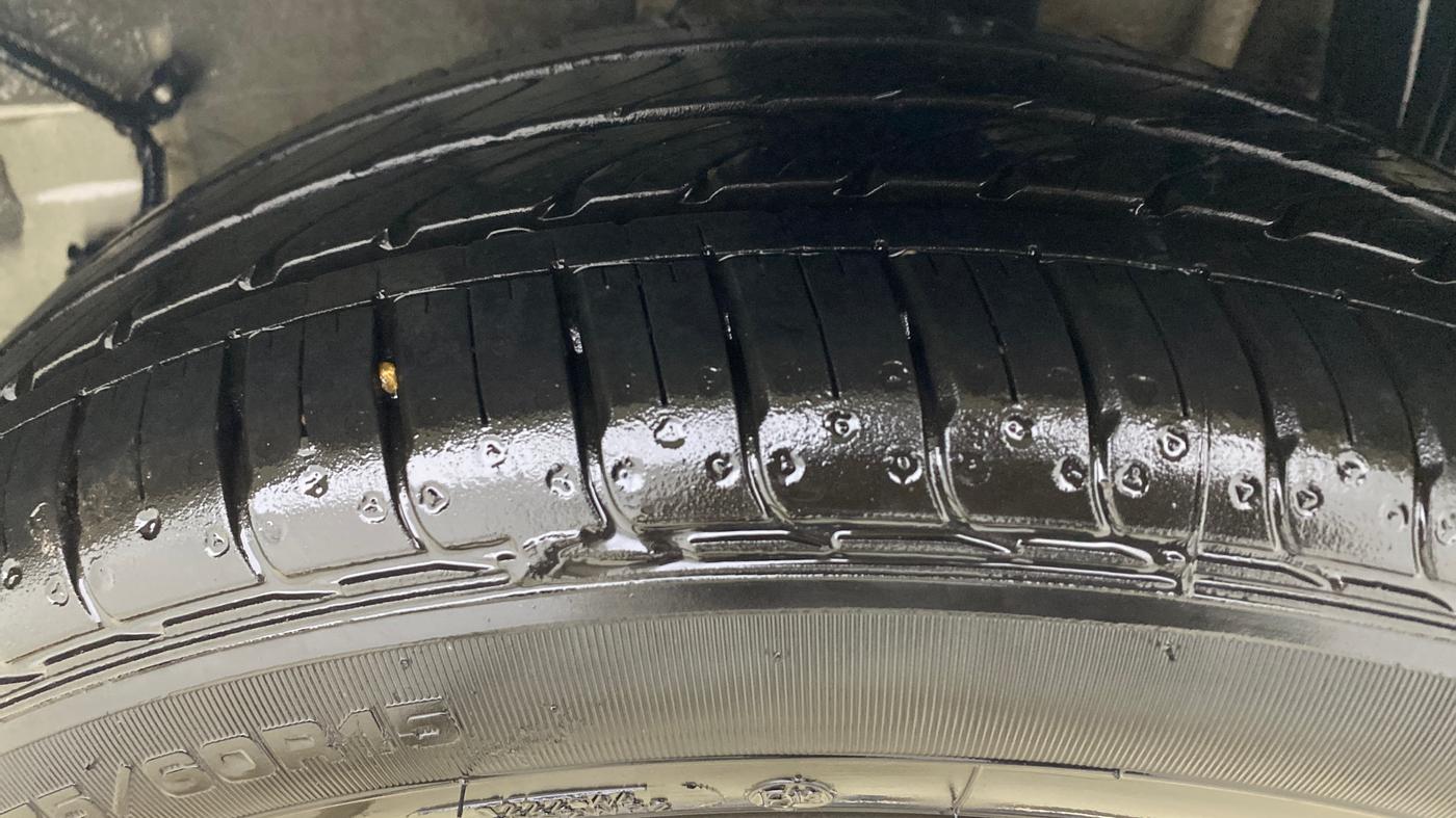2024 Tata Tiago XZA PLUS PETROL, Petrol, Automatic, 14,540 km, Left Rear Tyre Tread