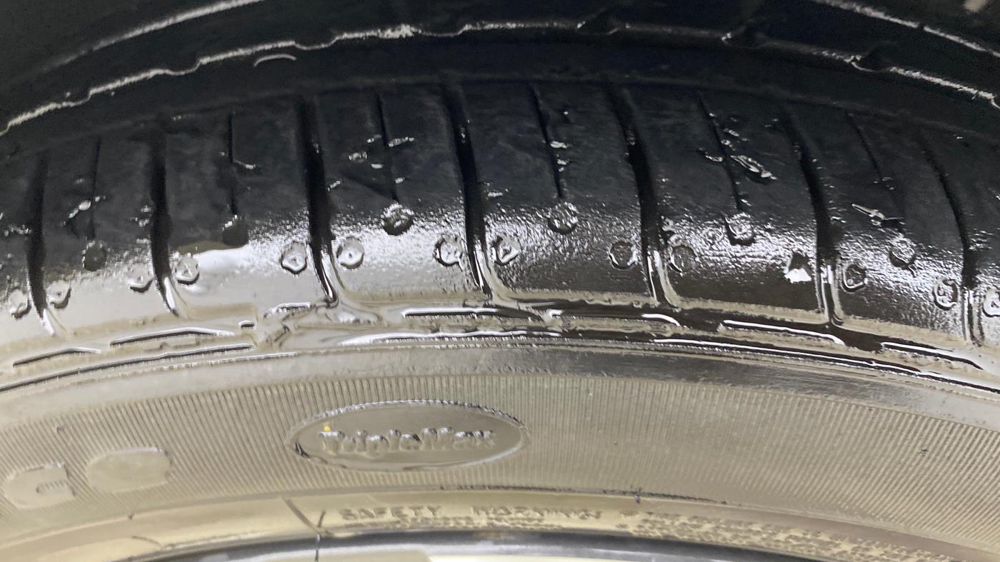 2024 Tata Tiago XZA PLUS PETROL, Petrol, Automatic, 14,540 km, Right Front Tyre Tread