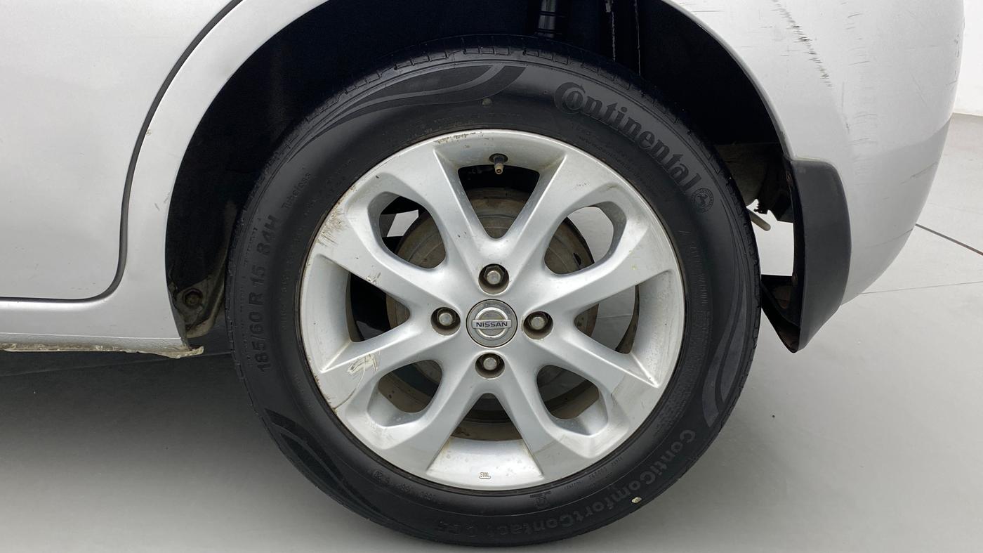 2015 Nissan Micra XV CVT, CNG, Automatic, 96,265 km, Left Rear Wheel