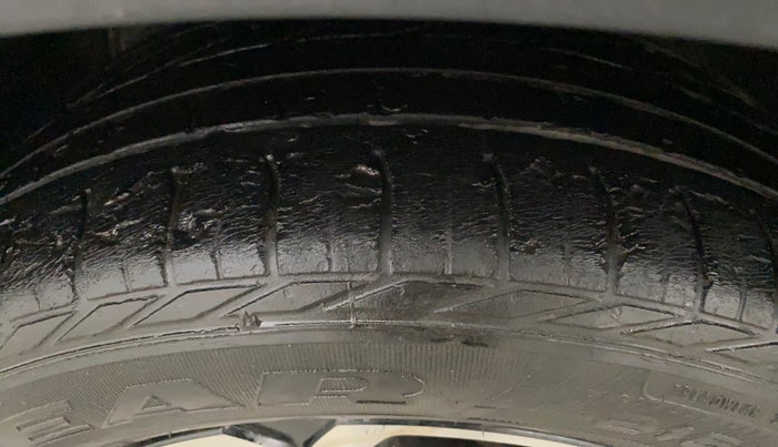 2021 Tata NEXON XZA PLUS PETROL, Petrol, Automatic, 54,011 km, Left Front Tyre Tread