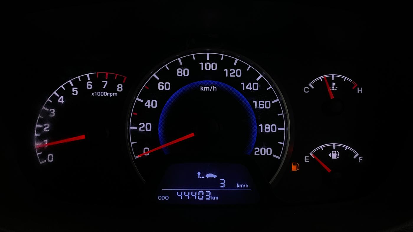 2017 Hyundai Grand i10 MAGNA 1.2 KAPPA VTVT, Petrol, Manual, 44,400 km, Odometer Image