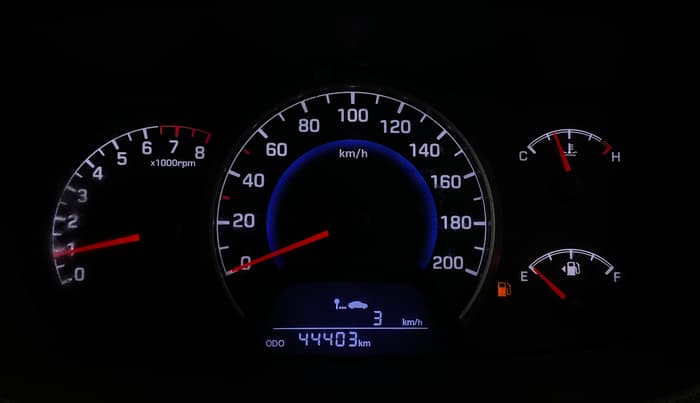 2017 Hyundai Grand i10 MAGNA 1.2 KAPPA VTVT, Petrol, Manual, 44,400 km, Odometer Image