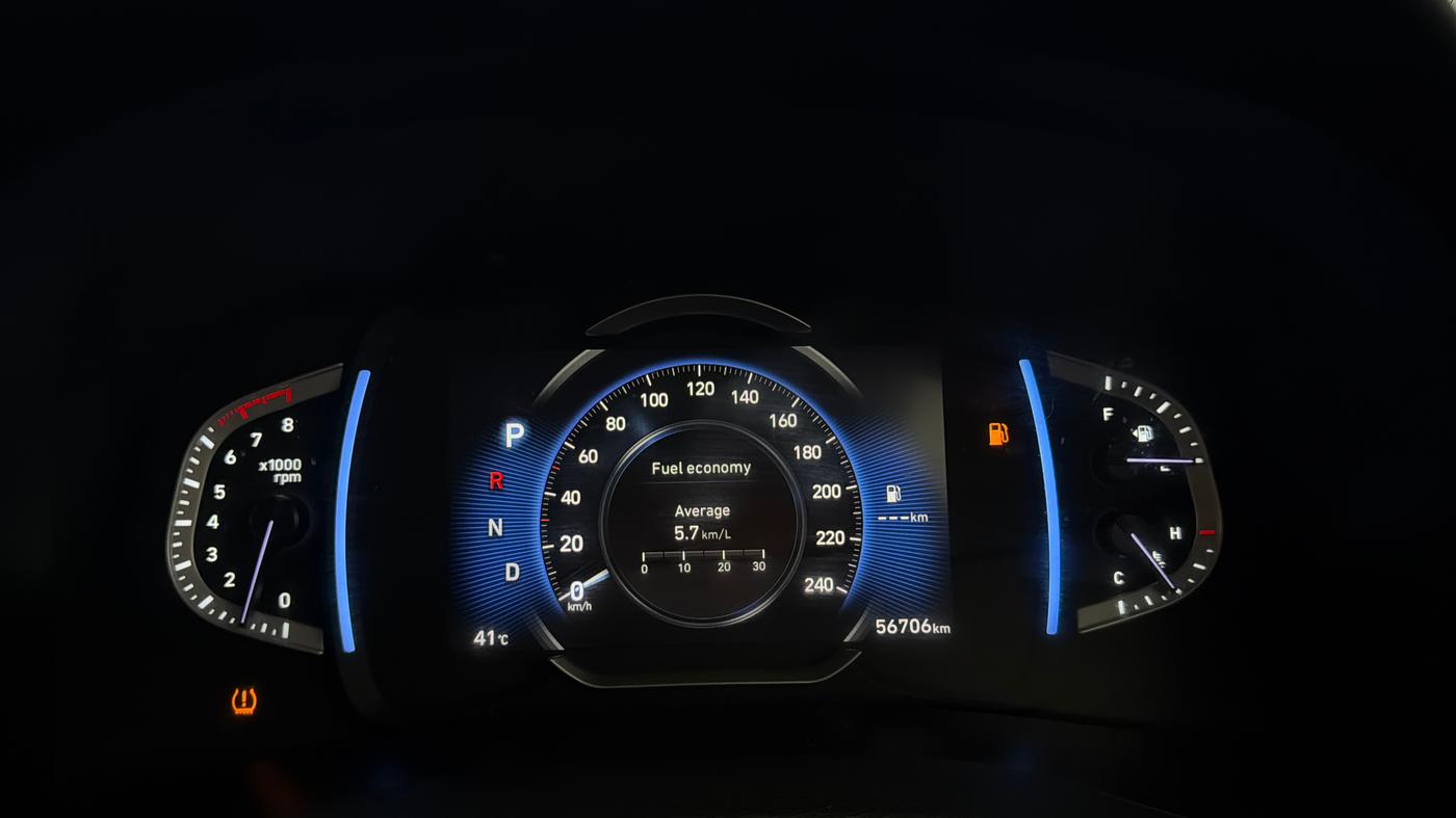 2021 Hyundai Creta SX (O) 1.4 TURBO DCT, Petrol, Automatic, 56,690 km, Odometer Image