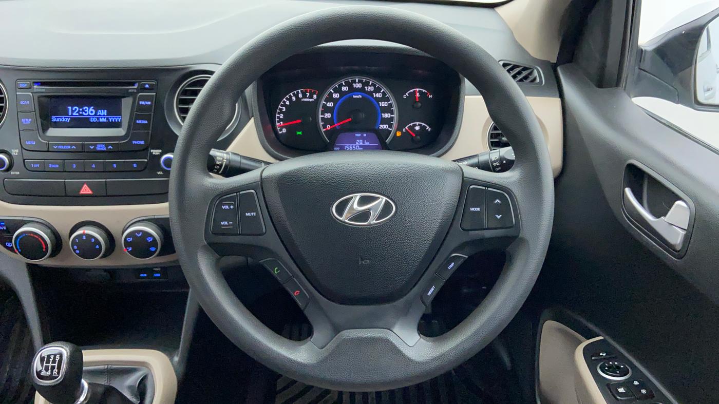 2016 Hyundai Grand i10 SPORTS 1.2 VTVT, Petrol, Manual, 15,715 km, Steering Wheel Close-up