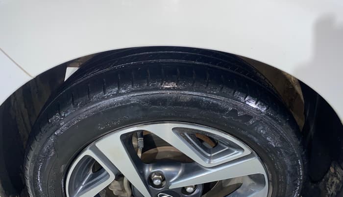2020 Hyundai AURA SX 1.2, Petrol, Manual, 42,526 km, Left Front Tyre Tread