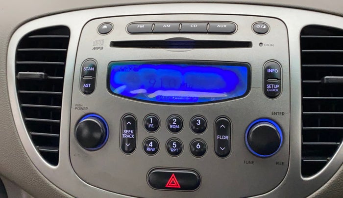 2011 Hyundai i10 SPORTZ 1.2 AT, Petrol, Automatic, 35,261 km, Infotainment system - Display has spot on screen