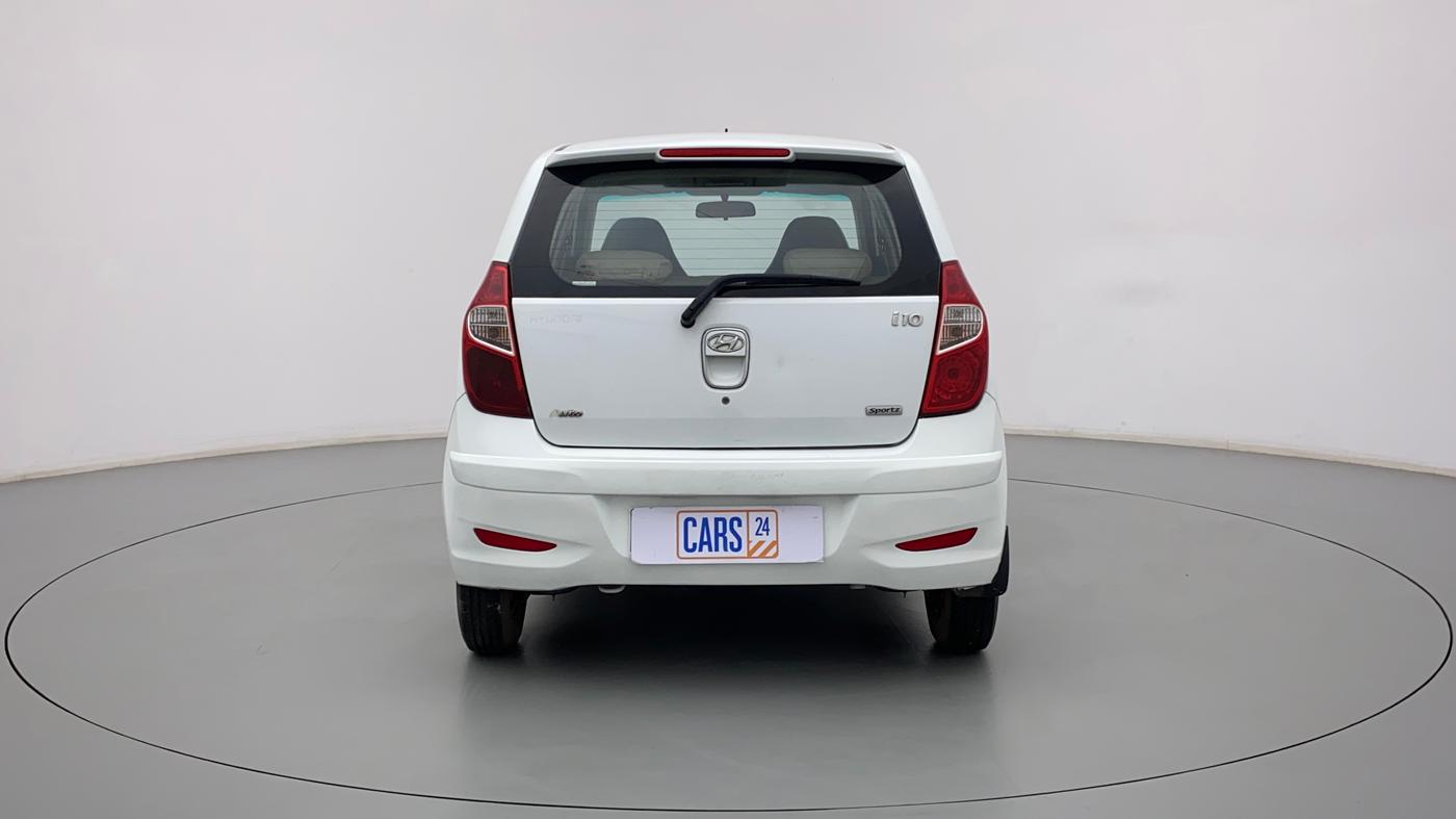 2011 Hyundai i10 SPORTZ 1.2 AT, Petrol, Automatic, 35,261 km, Back/Rear