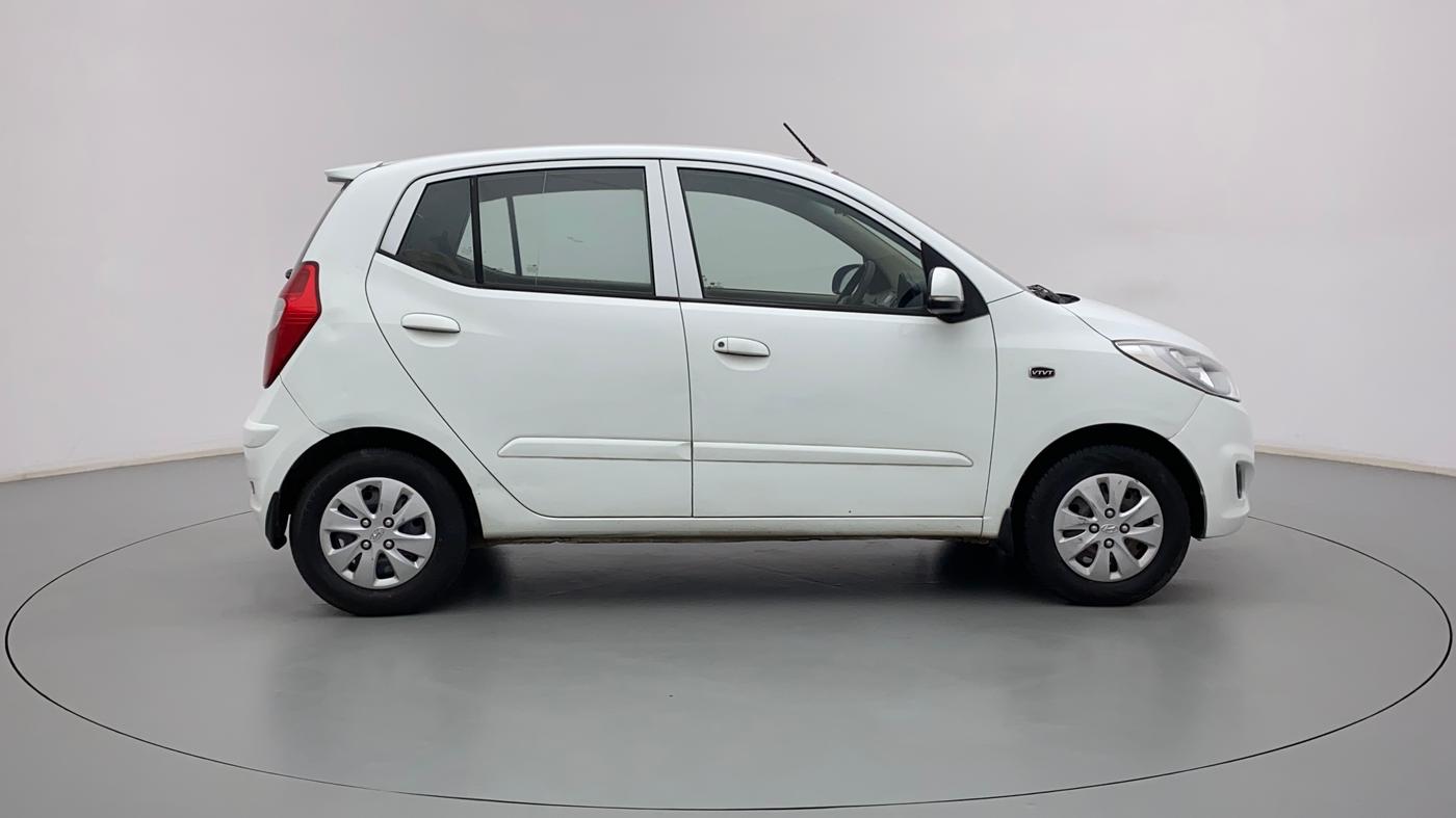 2011 Hyundai i10 SPORTZ 1.2 AT, Petrol, Automatic, 35,261 km, Right Side View