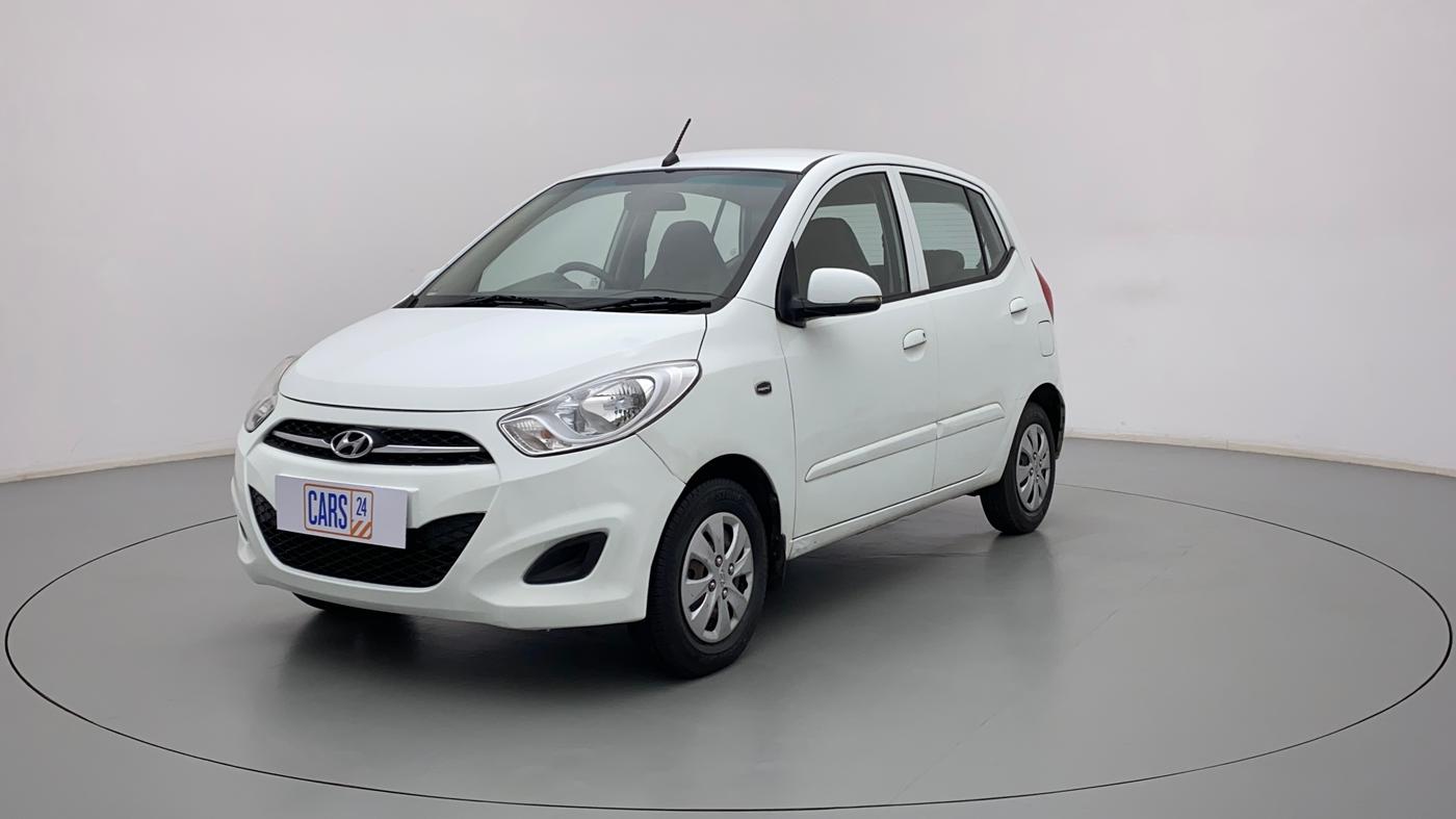 2011 Hyundai i10 SPORTZ 1.2 AT, Petrol, Automatic, 35,261 km, Left Front Diagonal