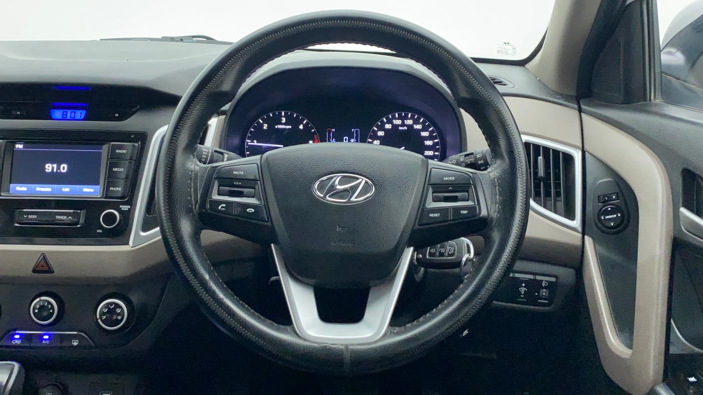 2018 Hyundai Creta 1.6 S AT CRDI, Diesel, Automatic, 41,358 km, Steering Wheel Close Up