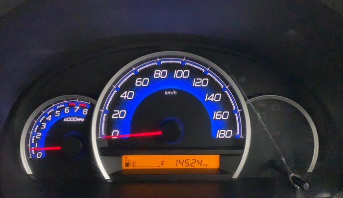 2017 Maruti Wagon R 1.0 VXI, Petrol, Manual, 14,524 km, Odometer Image