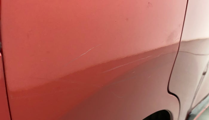 2017 Maruti Wagon R 1.0 VXI, Petrol, Manual, 14,524 km, Right quarter panel - Minor scratches