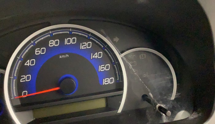 2017 Maruti Wagon R 1.0 VXI, Petrol, Manual, 14,524 km, Instrument cluster - Glass has scratches