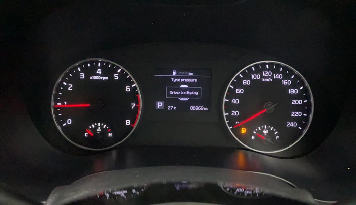 2021 KIA SELTOS HTX ANNIVERSARY EDITION 1.5 PETROL IVT, Petrol, Automatic, 86,969 km, Odometer Image