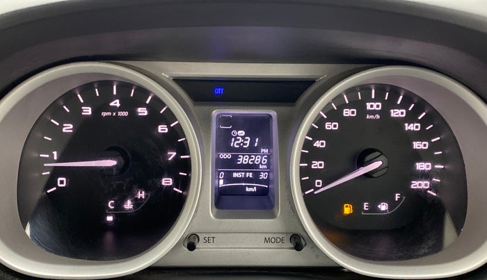 2016 Tata Tiago XZ PETROL, Petrol, Manual, 38,286 km, Odometer Image