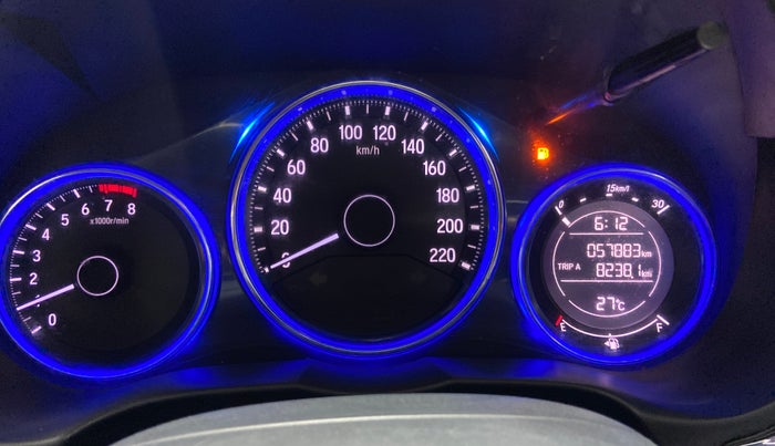 2015 Honda City 1.5L I-VTEC VX, Petrol, Manual, 57,868 km, Odometer Image