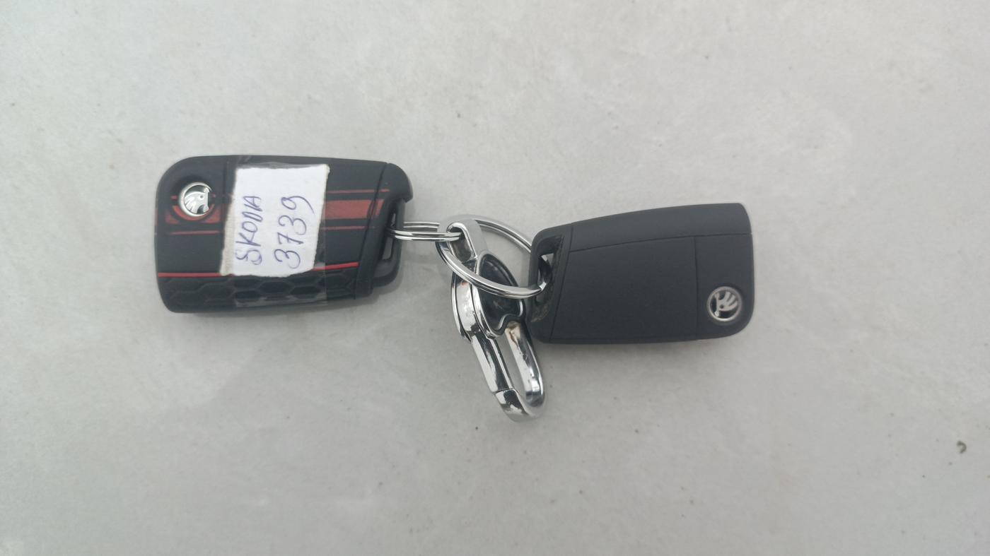 2022 Skoda KUSHAQ STYLE 1.0L TSI AT (6 AIRBAGS), Petrol, Automatic, 22,517 km, Key Close Up