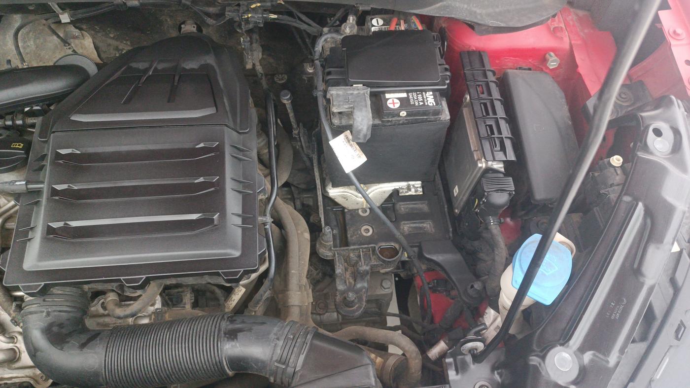 2022 Skoda KUSHAQ STYLE 1.0L TSI AT (6 AIRBAGS), Petrol, Automatic, 22,517 km, Engine View - Left