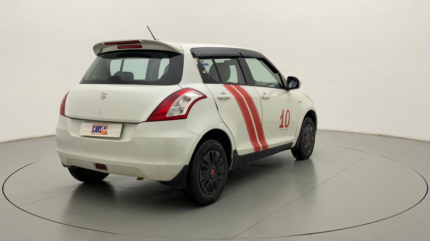 2014 Maruti Swift VXI, CNG, Manual, 88,356 km, Right Back Diagonal