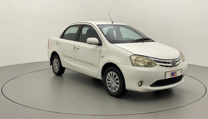 2011 Toyota Etios G, Petrol, Manual, 88,478 km, Right Front Diagonal