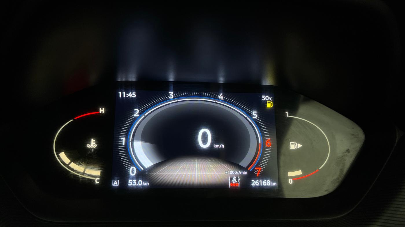 2025 Nissan MAGNITE N-Connecta B4D 1.0 Petrol MT, CNG, Manual, 26,116 km, Odometer Image