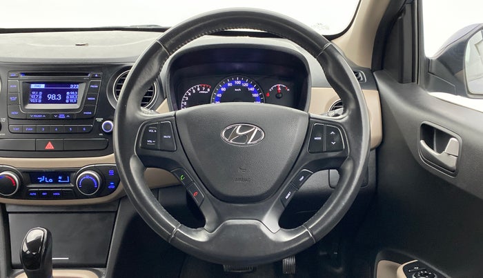 2015 Hyundai Xcent SX AT 1.2 OPT, Petrol, Automatic, 58,467 km, Steering Wheel Close Up