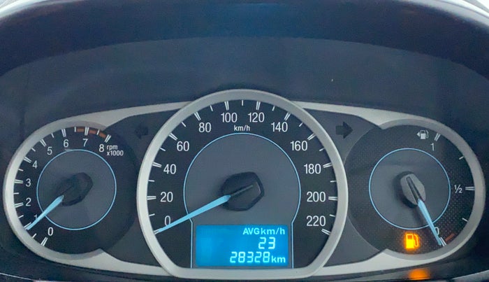 2018 Ford New Figo 1.2 TITANIUM, Petrol, Manual, 28,392 km, Odometer Image