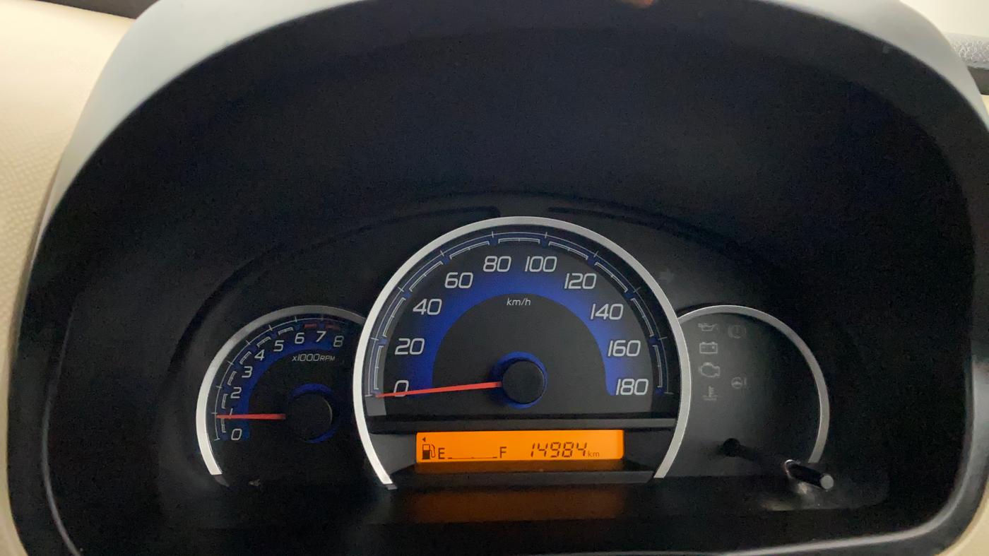 2018 Maruti Wagon R 1.0 VXI, Petrol, Manual, 14,967 km, Odometer Image