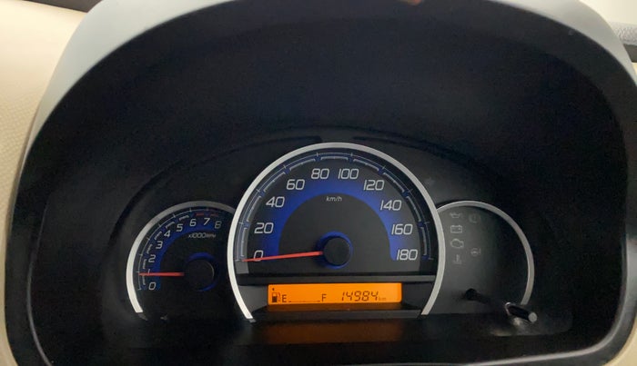 2018 Maruti Wagon R 1.0 VXI, Petrol, Manual, 14,967 km, Odometer Image
