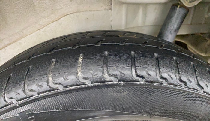 2018 Maruti Wagon R 1.0 VXI, Petrol, Manual, 14,967 km, Left Rear Tyre Tread